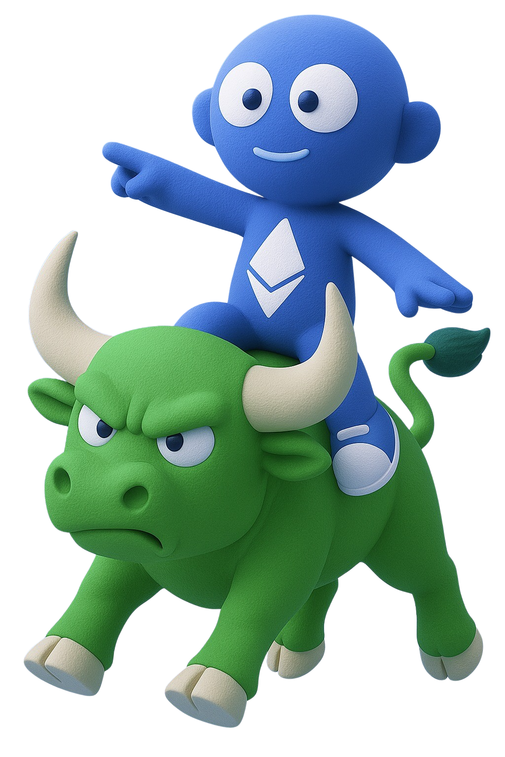 Huge Ethan riding a bull for the bullrun