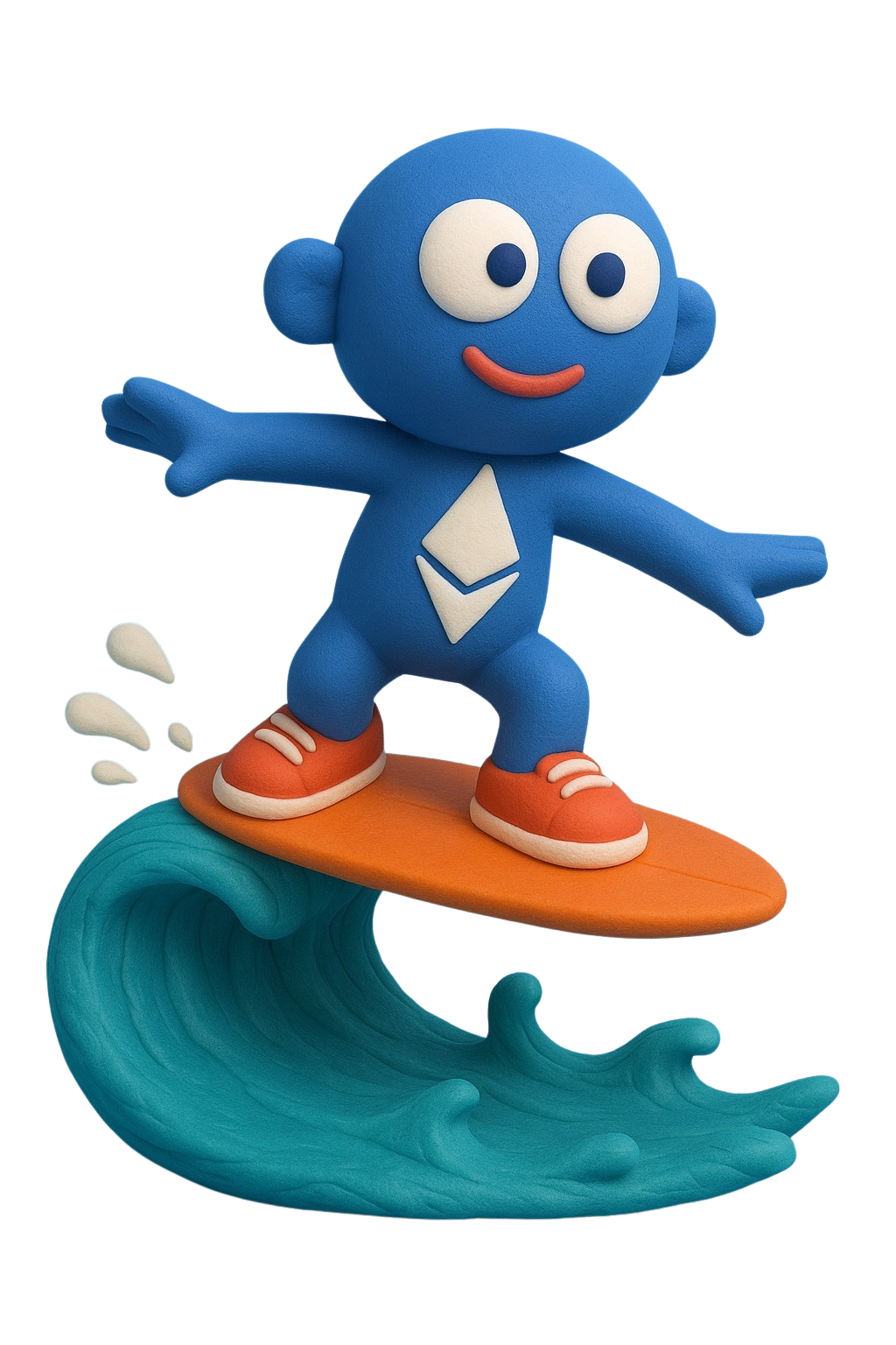 Ethan surfing